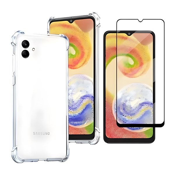 CAPA + PELICULA, COMPATÍVEL, SAMSUNG, GALAXY A05