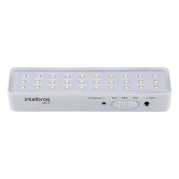 LUMINARIA DE EMERGENCIA, INTELBRAS, 30 LEDS, LEA 30
