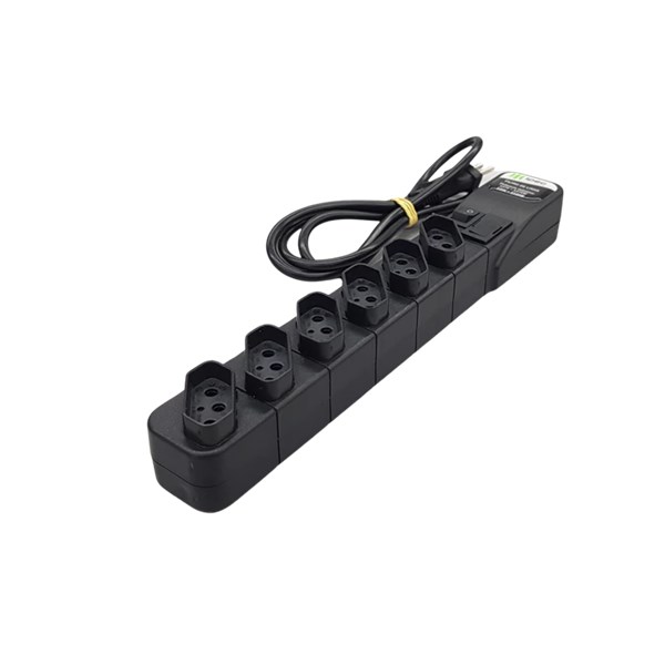 FILTRO DE LINHA, IPEC, 6 TOMADAS, 10A, 1.2M, SEMINOVO