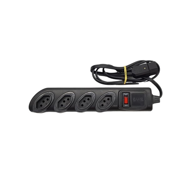 FILTRO DE LINHA, SMS, 4 TOMADAS, 10A, 3M, SEMINOVO