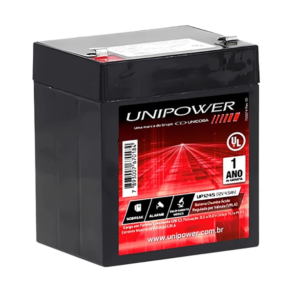 BATERIA DE NOBREAK, REPOSIÇÃO, 12V 4.5AH