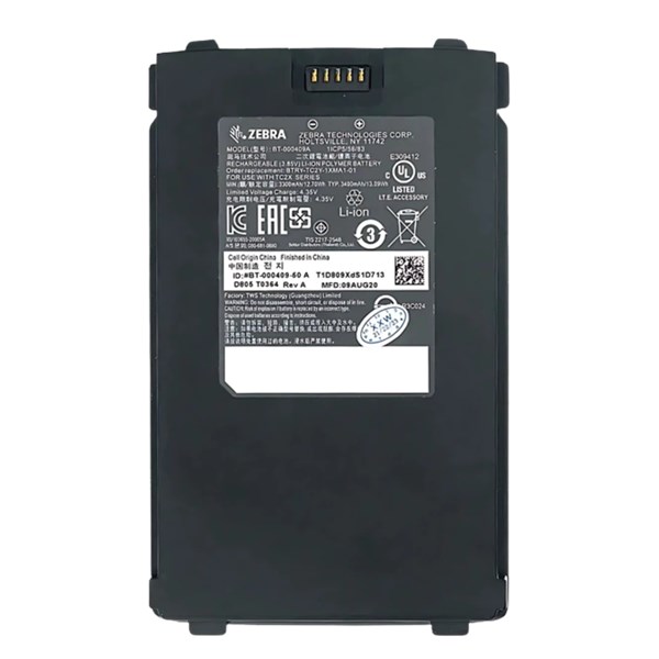 BATERIA COLETOR, ZEBRA, TC21, TC26, ORIGINAL