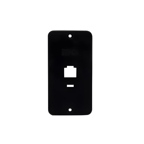 TAMPA CONDULETE PVC,1 RJ45, 1/2", 3/4", PRETO