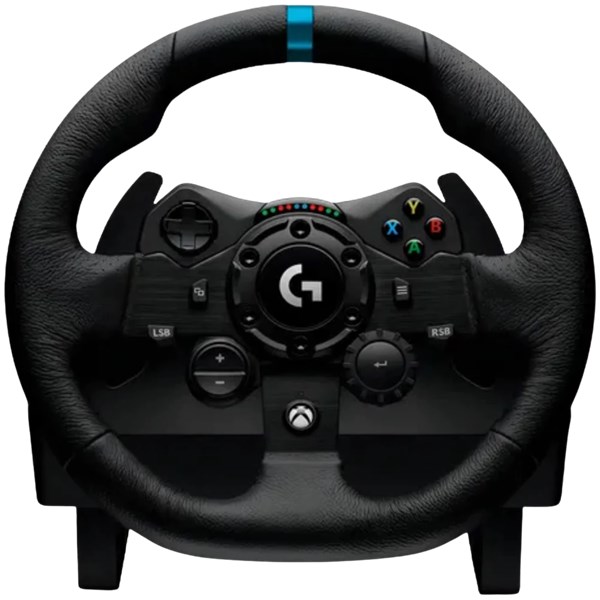 VOLANTE E PEDAIS LOGITECH, TRUEFORCE, G923, PRETO