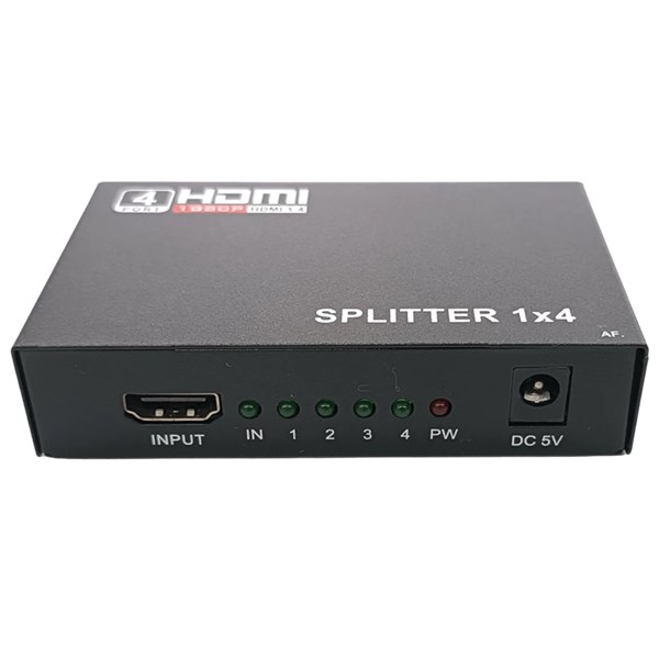 DIVISOR HDMI, 1x4, SPLITTER, FULL HD, SEMINOVO