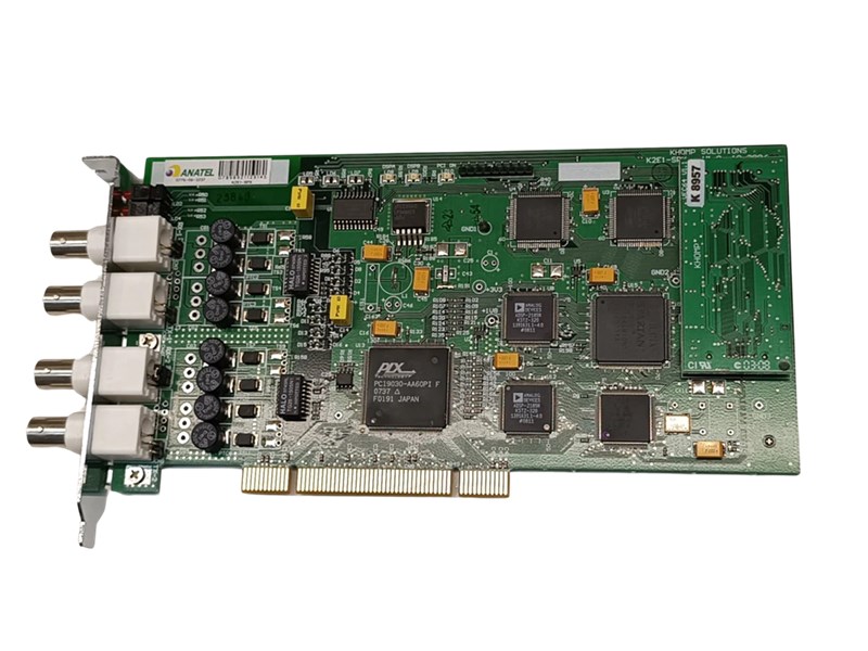 PLACA KHOMP, PCI, TELEFONIA PARA DOIS E1, K2E1-SPX, SEMINOVO