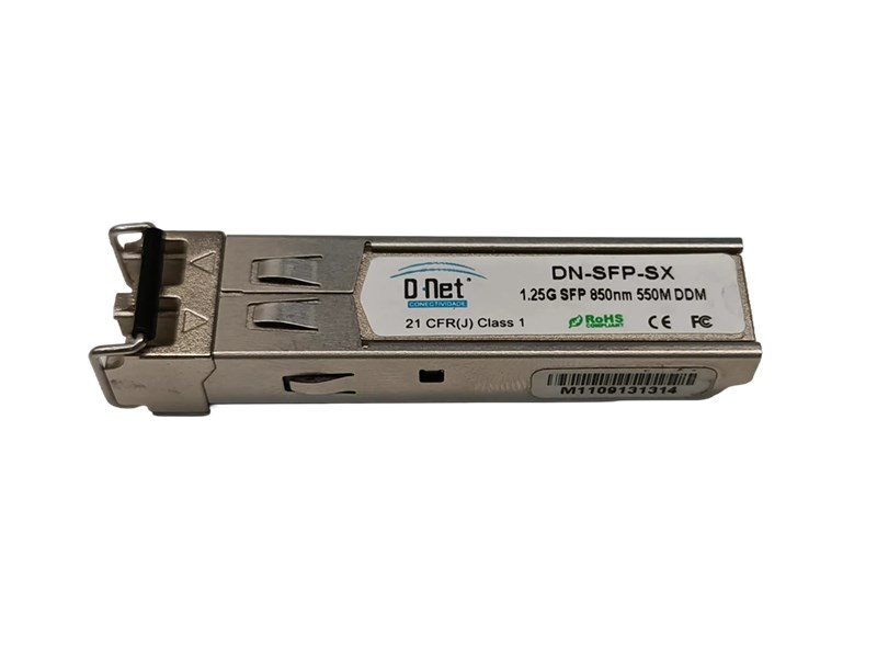 GBIC SFP, D-NET, DN-SFP-SX, 1.25G, 850NM, 550M, MULTIMODO, SEMINOVO
