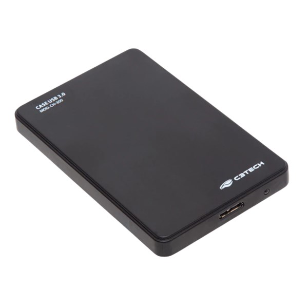 CASE PARA HDD, C3TECH, CH300BK, USB 30, PRETA