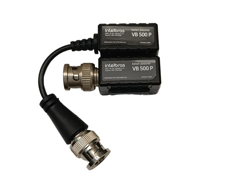 BALUN PASSIVO, INTELBRAS, VB 500 P, SEMINOVO