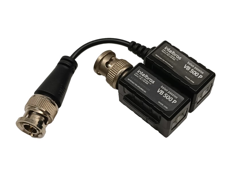 BALUN PASSIVO, INTELBRAS, VB 500 P, SEMINOVO