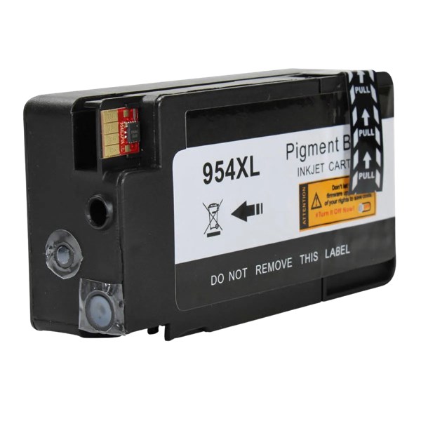 CARTUCHO DE TINTA HP, 954XL, ORIGINAL, PRETO