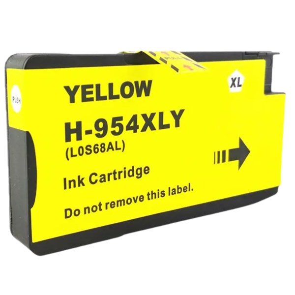 CARTUCHO DE TINTA HP, 954XL, ORIGINAL, AMARELO