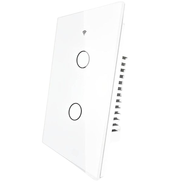 INTERRUPTOR TOUCH, NOVA DIGITAL, ZIGBEE, 2 BOTÕES, ZTS-US2, BRANCO