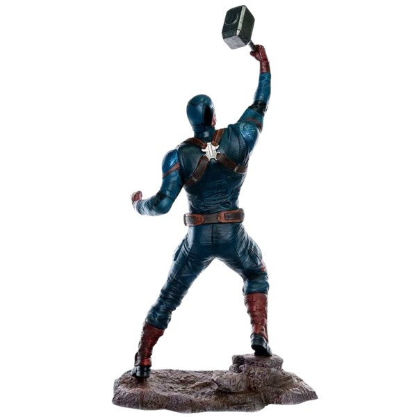 ACTION FIGURE CAPITÃO AMÉRICA, MARVEL, VINGADORES ULTIMATO, DIAMOND SELECT, 23CM