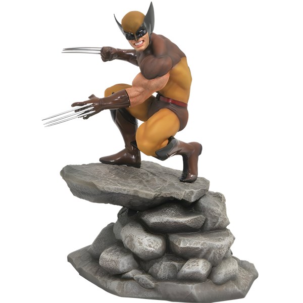 ACTION FIGURE WOLVERINE, MARVEL, DIAMOND SELECT, GALLERY, 23CM
