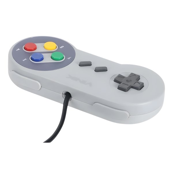 CONTROLE PARA PC, COM FIO, USB, MODELO SNES, VINIK, SEMINOVO