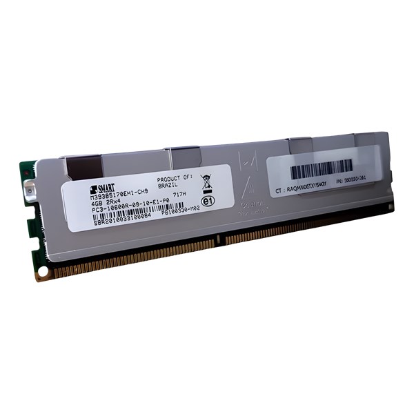 MEMORIA SERVIDOR, DDR3, 4GB, SMART, 10600R-09, SEMINOVO