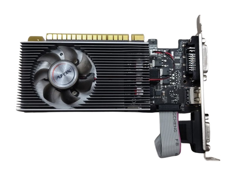 PLACA DE VIDEO, AFOX, 1GB, GT240, DDR3, SEMINOVO