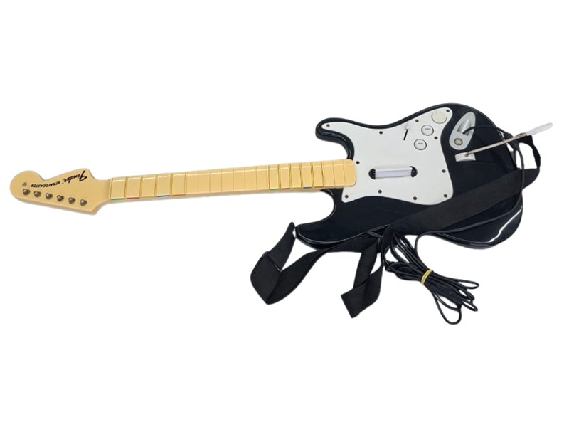 GUITARRA ROCKBAND, COM FIO, XBOX 360, SEMINOVO