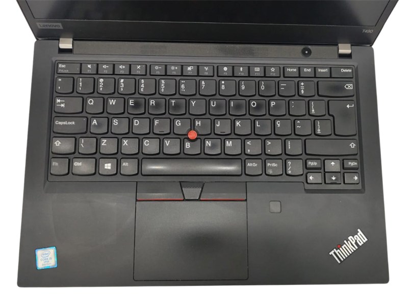 LAPTOP LENOVO, T490, I5-8365, DDR4 8GB, SSD 256GB, WDS 11 PRO, SEMINOVO