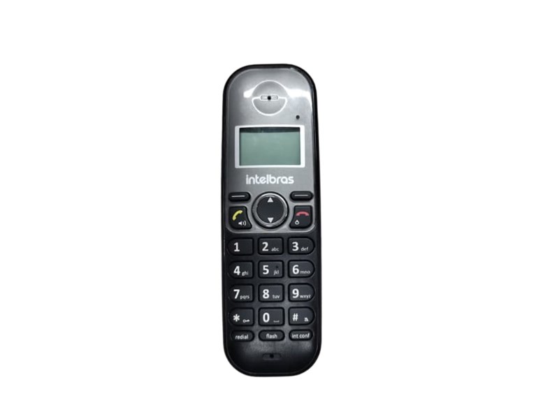 TELEFONE  ANALOGICO, SEM FIO, TS 5120, INTELBRAS, PRETO, SEMINOVO