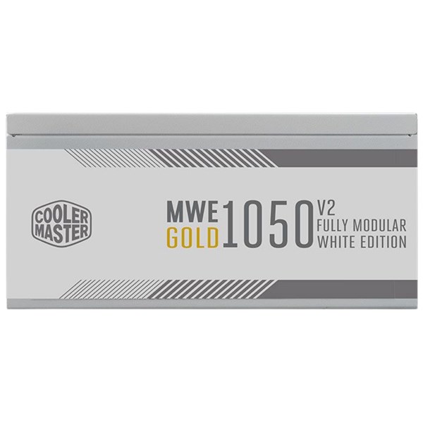 FONTE DE ALIMENTAÇÃO, 1050W, COOLER MASTER, MWE GOLD, 80 PLUS, BRANCO, SEMINOVO