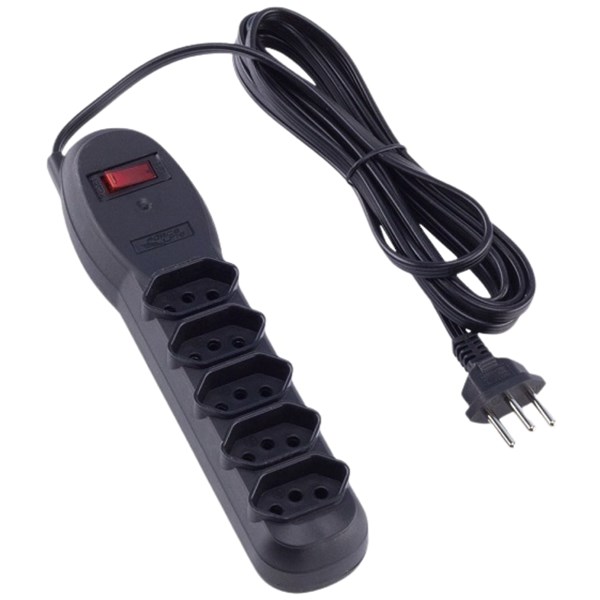 FILTRO DE LINHA, LEGRAND, 4 TOMADAS, 10A, 3M