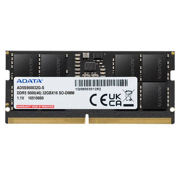 MEMORIA NOTEBOOK, DDR5, 32GB, 5600 MHZ, ADATA, AD5U560032G-S