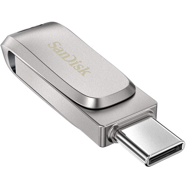 PENDRIVE, 64GB, SANDISK, ULTRA, DUAL DRIVE LUXE, USB TIPO-C