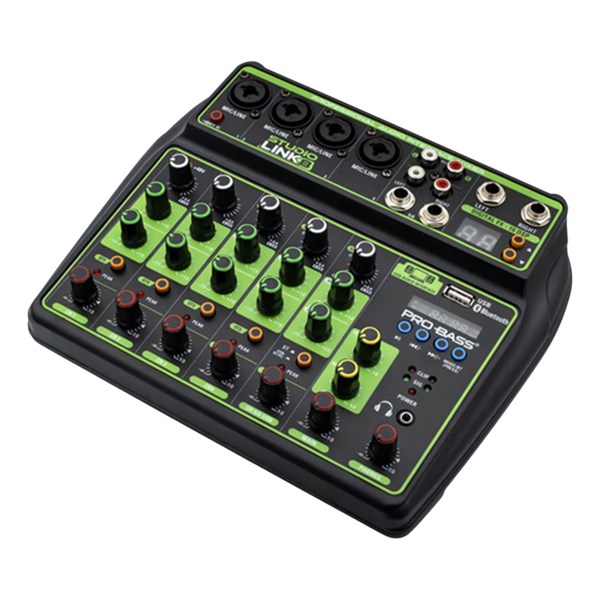 MESA DE SOM, PROBASS, STUDIO LINK 8, USB, BLUETOOTH