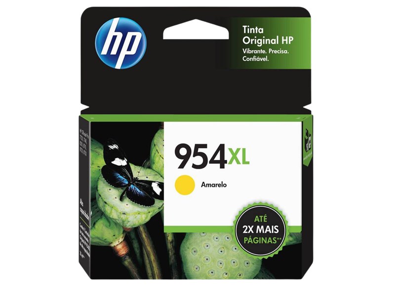 CARTUCHO DE TINTA HP, 954XL, ORIGINAL, AMARELO
