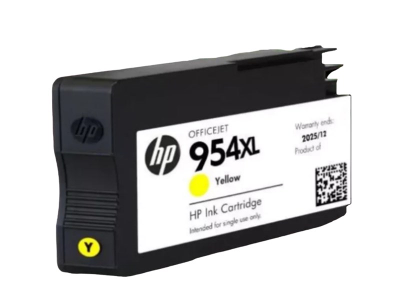CARTUCHO DE TINTA HP, 954XL, ORIGINAL, AMARELO