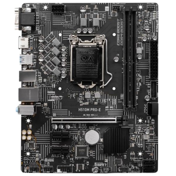 PLACA MAE INTEL, MSI PRO, H510M PLUS II, DDR4, LGA 1200