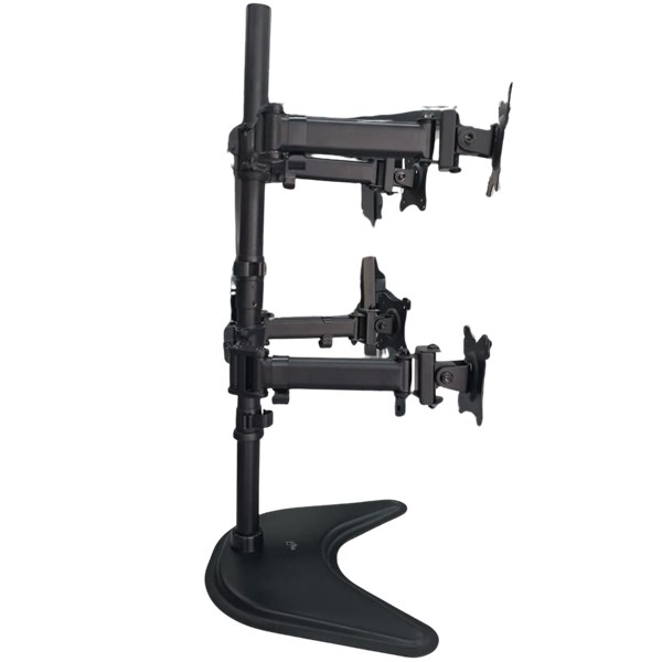 SUPORTE DE 4 MONITORES, MESA, ARTICULADO, COM PEDESTAL, ELG, T160ND4, 15"a 27", SEMINOVO