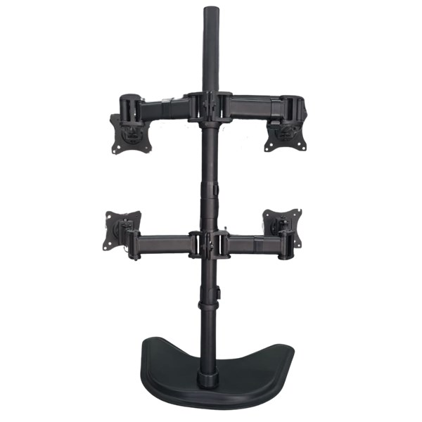 SUPORTE DE 4 MONITORES, MESA, ARTICULADO, COM PEDESTAL, ELG, T160ND4, 15"a 27", SEMINOVO