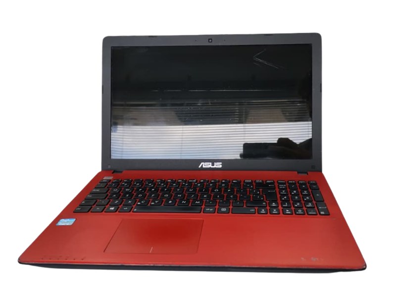 LAPTOP ASUS, X550C, I3-2365M, DDR3 8GB, SSD 240GB, WIN 10 PRO, VERMELHO, SEMINOVO