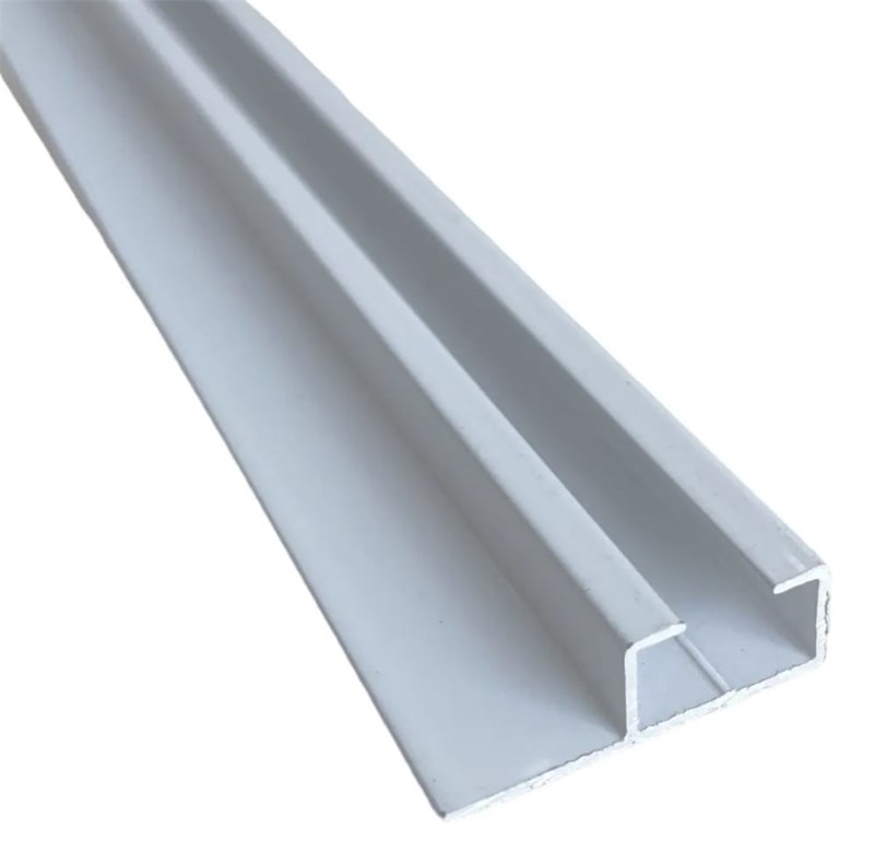 Trilho Maxi Simples c/aba Branco (2 mts)