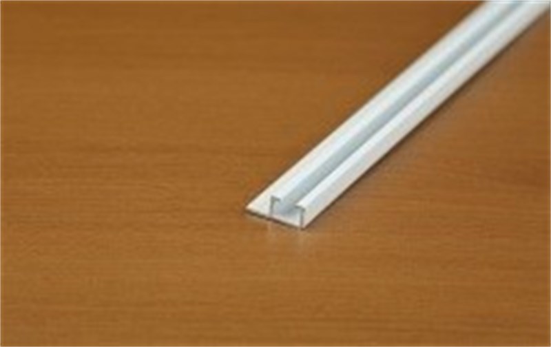 Trilho Maxi Simples c/aba Branco (2 mts)