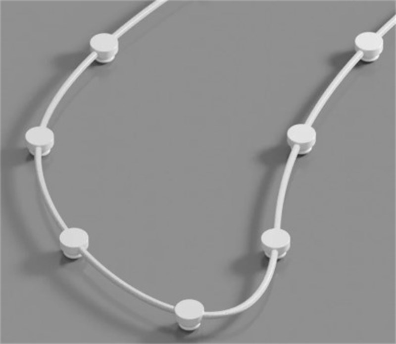 Cordão Wave Com Espaçador 48Mm Plástico