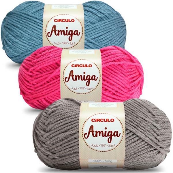 Lã Círculo Amiga 343498 100g