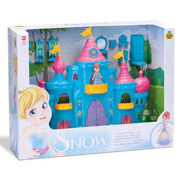 Castelo Princesa Snow Com Boneca - Samba Toys