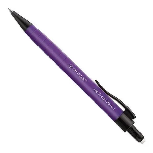 Lapiseira 0.7mm Faber Tri Click Sortido