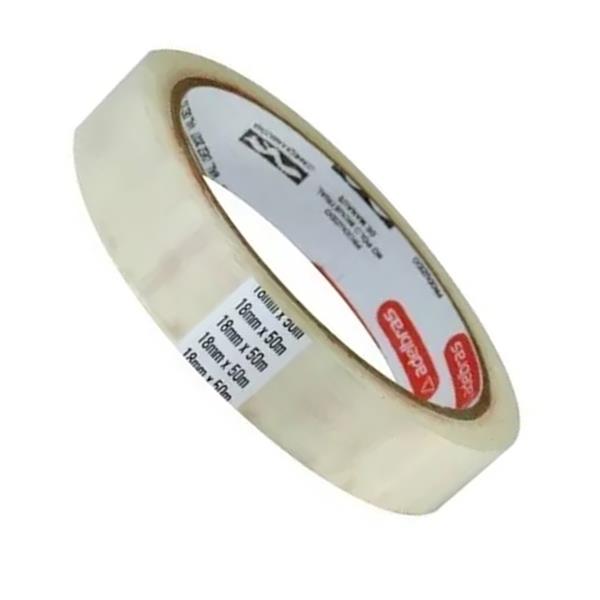 Fita Adesiva 18mm x 50m Transparente - Adelbras 0016