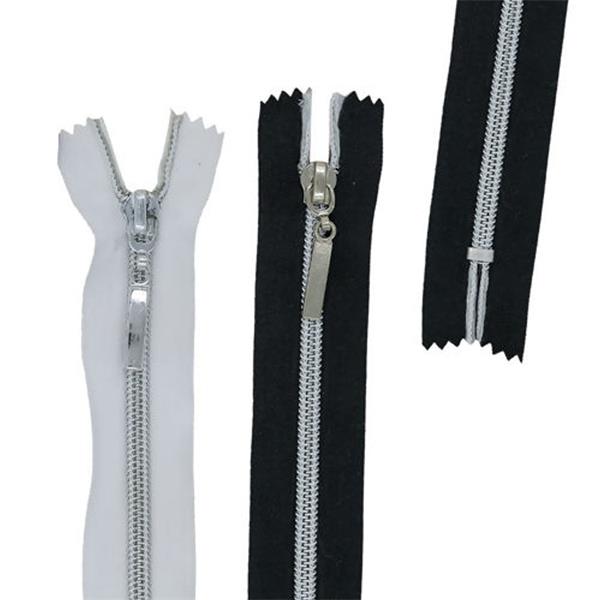 Ziper 12cm Aluminizado
