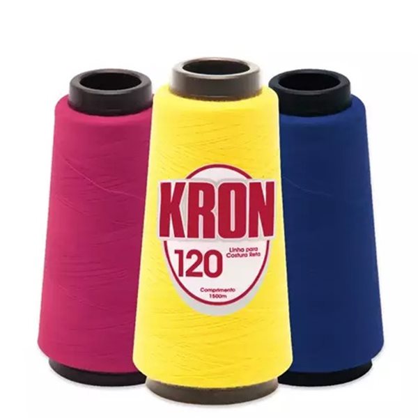 Linha Costura 120 Poliéster Kron 1500m
