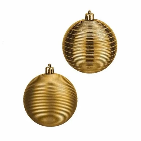 Bola Natal 6cm Fertin C/ 6 Unid. 0305B (Sortido)