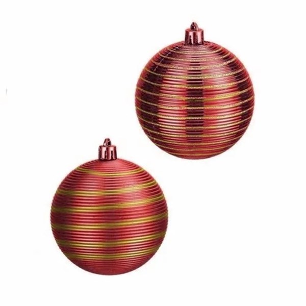 Bola Natal 6cm Fertin C/ 6 Unid. 0305B (Sortido)