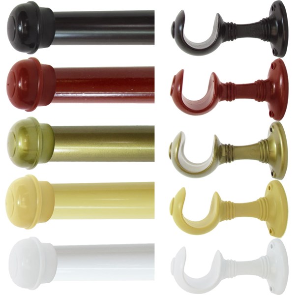 Kit Para Cortina 28mm 3,00m Cor Simples