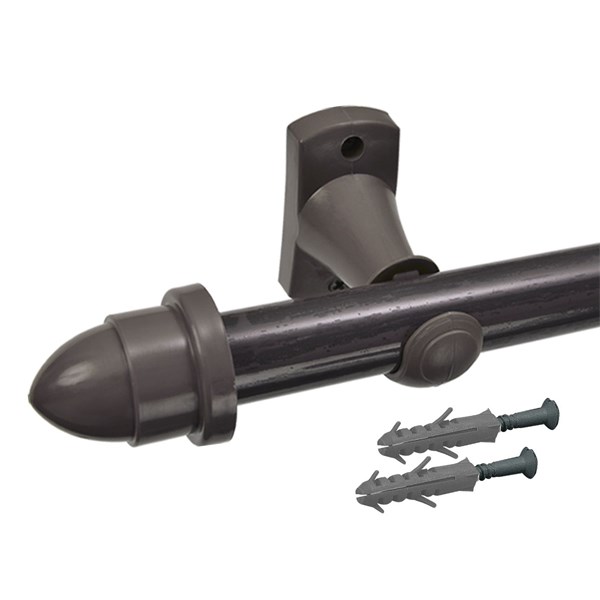 Kit Para Cortina 28mm 3,00m Cor Simples