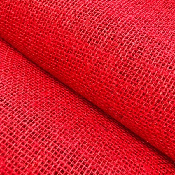 Tecido Juta Color 1,00m Vermelho 0986